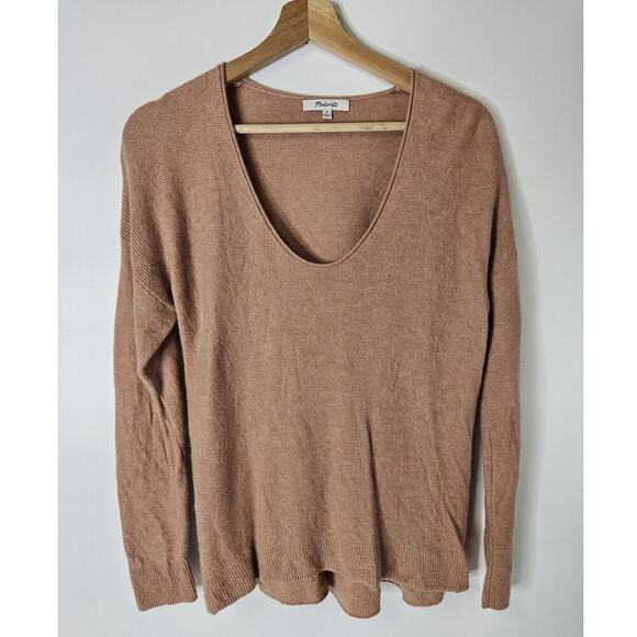 Madewell Womens Size M Knit Merino Wool Alpaca Lightweight Thin Sweater - Picture 1 of 5